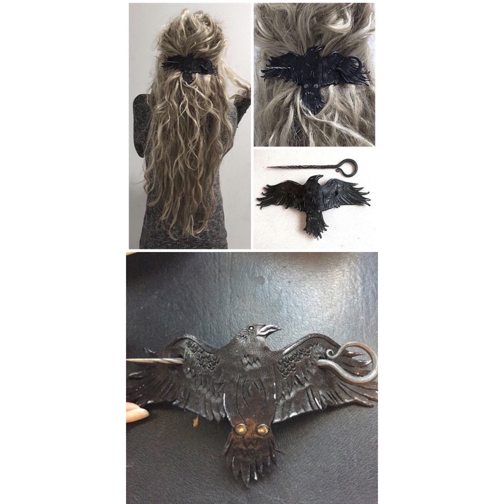 NOT FOR SALE - ISO (IN SERACH OF) RAVEN HAIRPIN